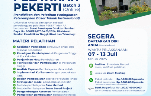 Protected: PELATIHAN PEKERTI BATCH 3 (HYBRID)